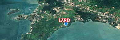 Phuket  Beachfront Land for Sale in Ao Por, Thalang Area,