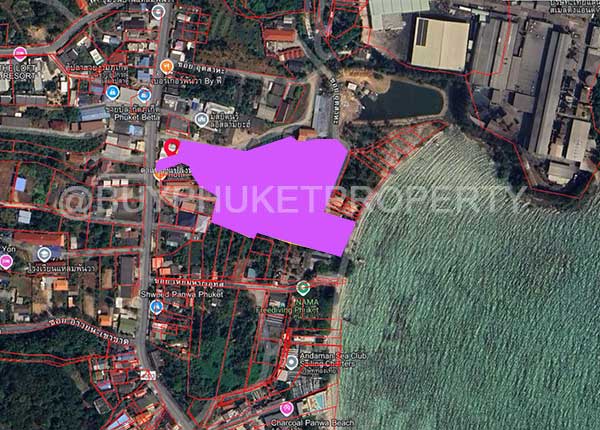 PHUKET BEACHFRONT LAND FOR SALE IN PANWA BEACH