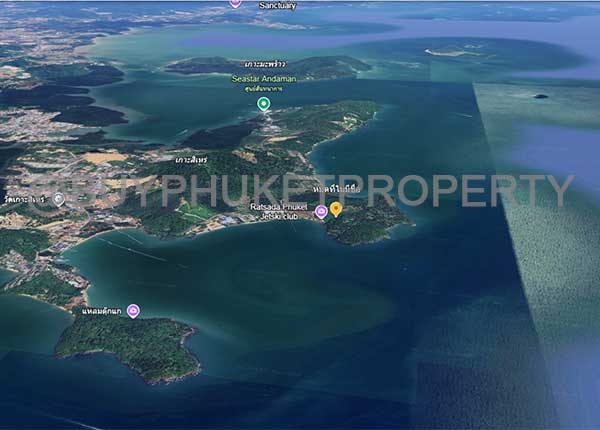 PHUKET BEACHFRONT LAND FOR SALE IN SIRAY BAY