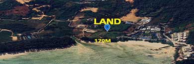 Naiyang Beachfront Land for Sale in Phuket 
