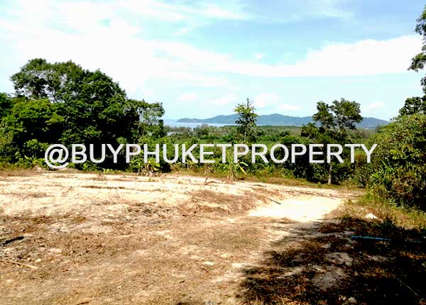 Sea View Land for Sale near Golf Course in Thalang area, Phuket